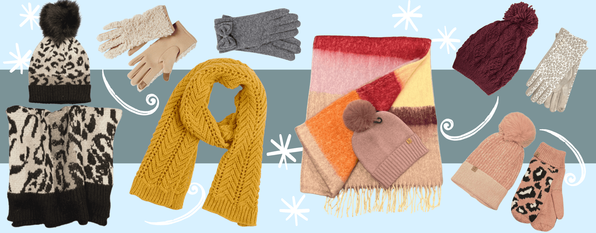 Hats, Scarves, & Gloves